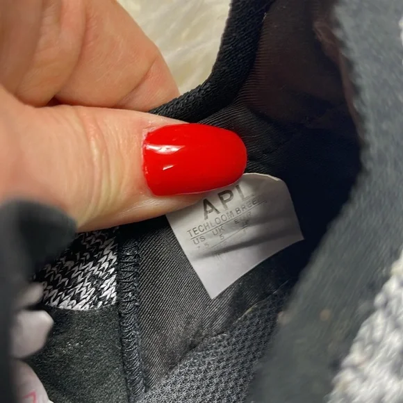 APL Black and White Knit Sneakers